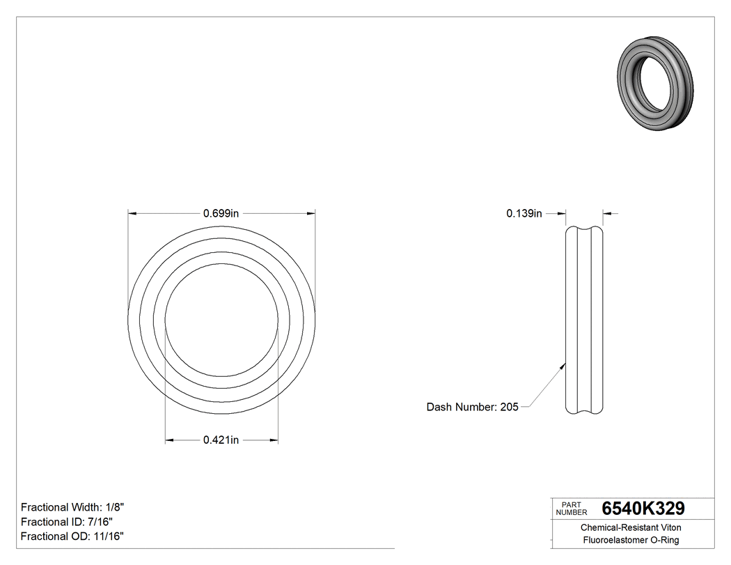 Technical drawing - 6540K329